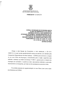 empregos em comissão, e, quanto ao resto, seja apenas analisado