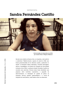 Entrevista: Sandra Fernández Castillo - AGB