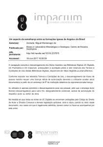 Um aspecto da semelhança entre as formações ígneas de Angola e