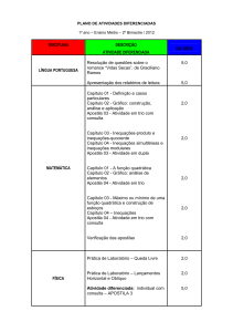 PAD - RCPB - 1º ANO EM