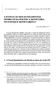 A EVOLUÇÃO DOS FUNDAMENTOS TEÓRICOS DA POLÍTICA