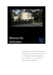 Manual do utilizador final