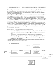 O “BURRICO BRANCO” – UM AMPLIFICADOR LINEAR DIFERENTE