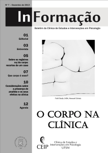 O Corpo na Clínica - Início