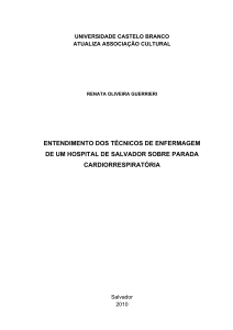 entendimento dos técnicos de enfermagem de um hospital de