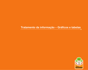 Tratamento da informação – Gráficos e tabelas