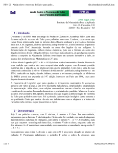 Elon Lages Lima Instituto de Matemática Pura e Aplicada - IME-USP