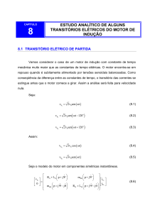 estudo analítico de alguns transitórios elétricos do motor