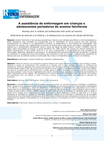 A assist&ecirc;ncia de enfermagem em crian&ccedil;as e