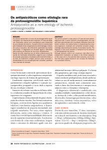 Os antipsicóticos como etiologia rara da protossigmoidite Isquémica