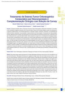 Tratamento de Extenso Tumor Odontogénico Ceratocístico por