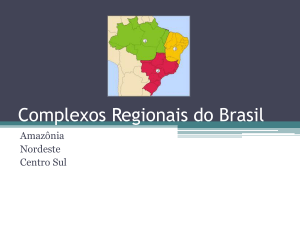 Complexos Regionais do Brasil