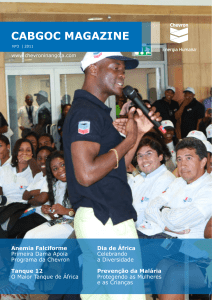 cabgoc magazine - Visite Chevron Angola