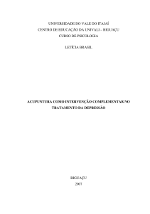biguaçu curso de psicologia letícia brasil acupuntura como