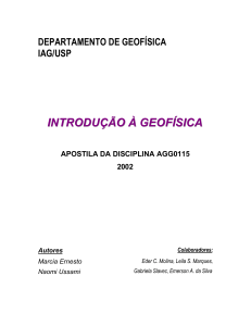 introdução à geofísica