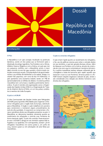 Dossiê República da Macedônia