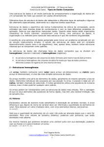 FACULDADE BATISTA MINEIRA - CST Banco de Dados Prof