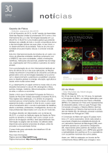 notícias - Sociedade Portuguesa de Física