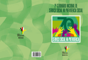 70 2º Seminário nacional de Serviço Social na - CRESS-AM