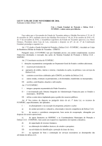 Lei nº 3150/2016 - Assembleia Legislativa do Estado do Tocantins