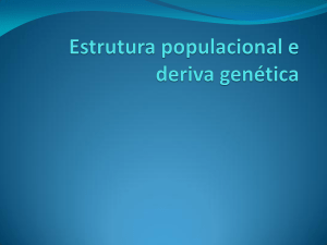 Aula estrutura populacional