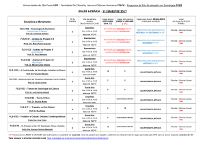 grade horária – 1º semestre 2017