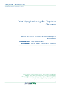 Crises Hiperglicêmicas Agudas: Diagnóstico e