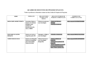 Docentes - Programa de Pós-Graduação Ensino na Educação Básica