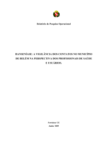 hanseníase: a vigilância dos contatos no município de belém na