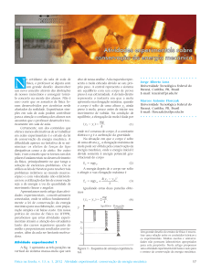 Atividades experimentais sobre conservação da energia mecânica