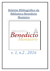 Boletim Bibliográfico da Biblioteca Benedicto Monteiro