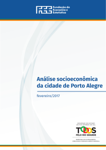 Análise socioeconômica da cidade de Porto Alegre