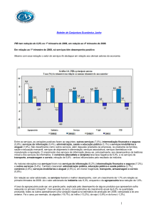 Conjuntura Econômica - Confederação Nacional de Serviços