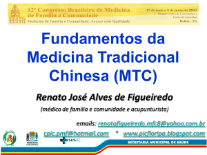 Slides Fundamentos da Medicina Tradicional Chinesa