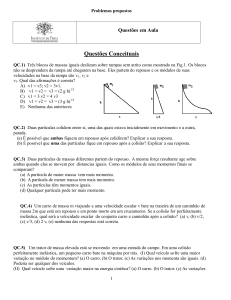 Lista1: Cinemática Unidimensional