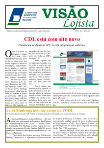 CDL está com site novo