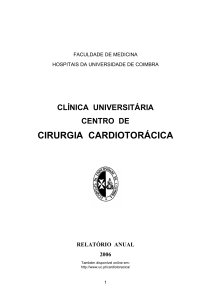 Relatório 2006 - Universidade de Coimbra