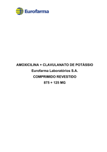 AMOXICILINA + CLAVULANATO DE POTÁSSIO Eurofarma