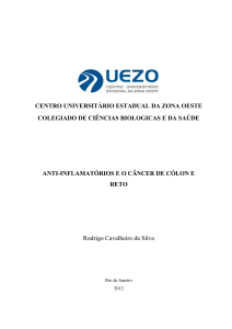 anti-inflamatórios e o câncer de cólon e reto