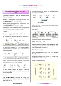 ácidos e bases de Bronsted-Lowry e Lewis _GRAÇA PORTO_