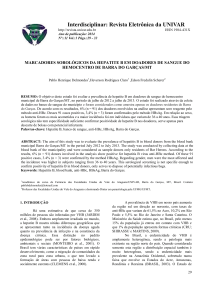 Interdisciplinar: Revista Eletrônica da UNIVAR