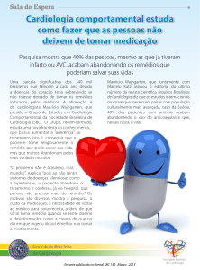 folheto especial - Jornal SBC - Sociedade Brasileira de Cardiologia