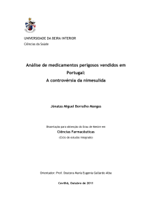 Análise de medicamentos perigosos vendidos em