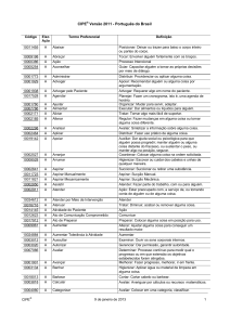 CIPE® Versão 2011 - Português do Brasil