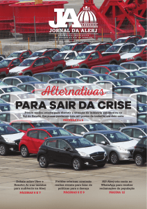 Jornal da Alerj - Governo do Estado do Rio de Janeiro