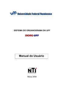 SIORG - Sistema de Organograma da UFF