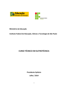 curso técnico em eletrotécnica