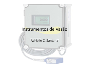 Instrumentos de Vazão