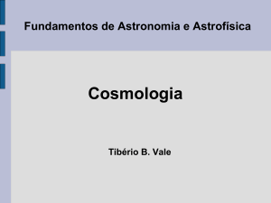 Cosmologia - Instituto de Física
