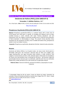 Oxicloreto de Fósforo (POCl3) (CAS 10025-87-3)